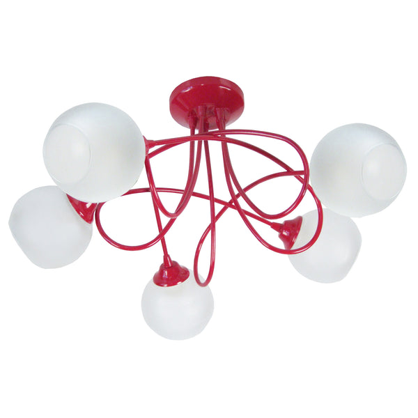 Lustre TOSEL ACTUELLE B,métal H32xD48xP48  cm.