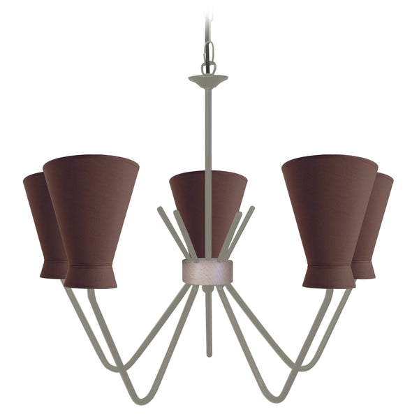 Lustre STRADIVARIUS 77cm - 5 Lumières