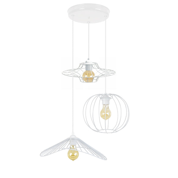 <tc>Candeeiro de Teto ASOLO,LADY,UFO 1 45cm- 3 luzes</tc>