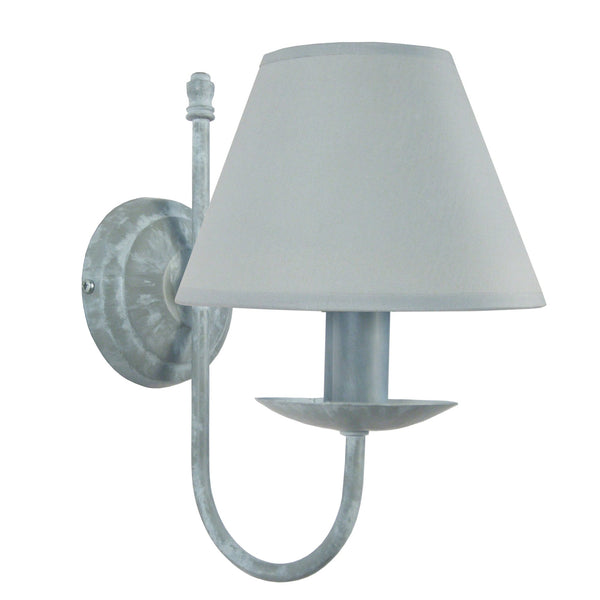 Applique TOSEL PROVENÇALE 1,métal, tissu H29xD18xP18  cm.