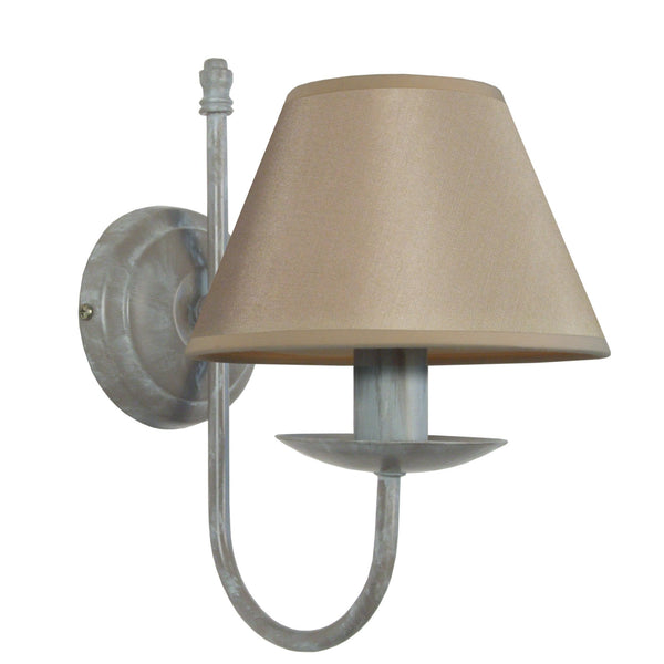 Applique TOSEL PROVENÇALE 1,métal, tissu H29xD18xP18  cm.