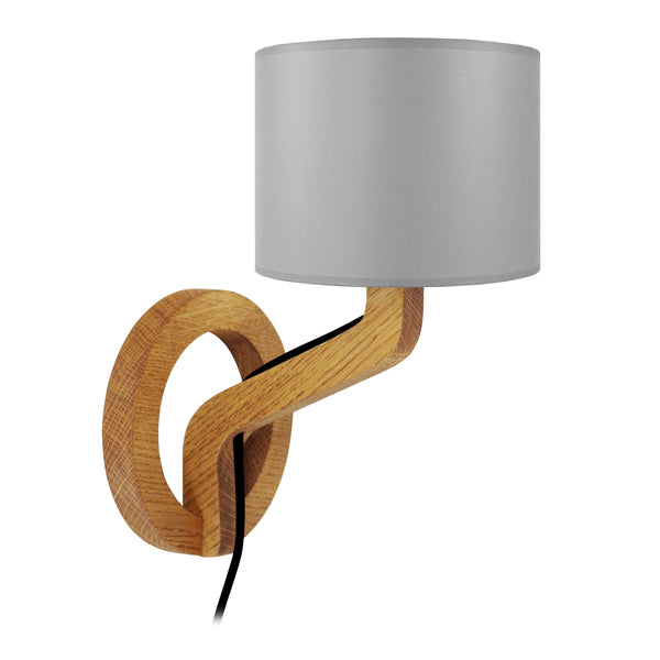 Applique TOSEL MOKUZAI,bois, tissu H28xD22xP22  cm.