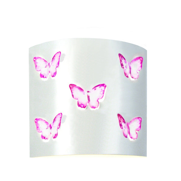 Applique TOSEL PAPILLON,métal, H8xD22xP22  cm.