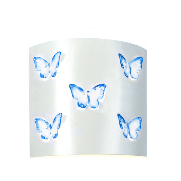 Applique TOSEL PAPILLON,métal, H8xD22xP22  cm.