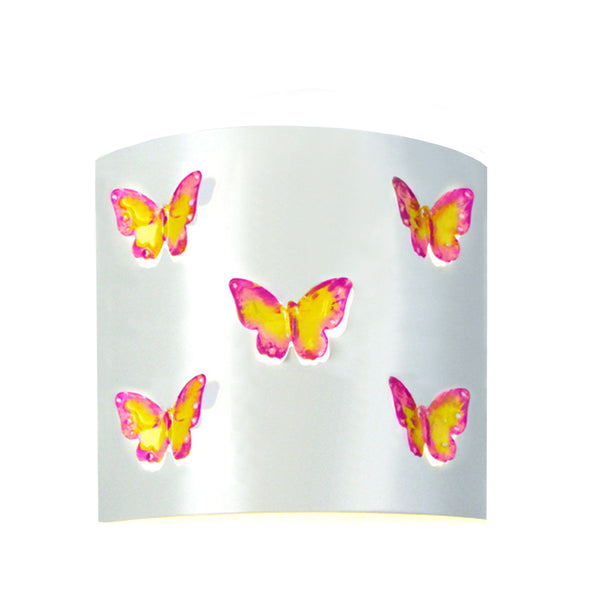 Applique TOSEL PAPILLON,métal, H8xD22xP22  cm.