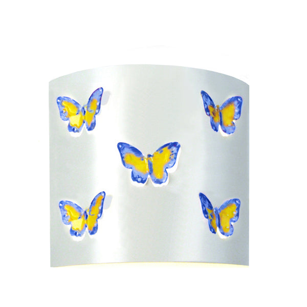 Applique TOSEL PAPILLON,métal, H8xD22xP22  cm.