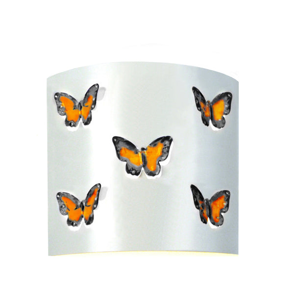 Applique TOSEL PAPILLON,métal, H8xD22xP22  cm.