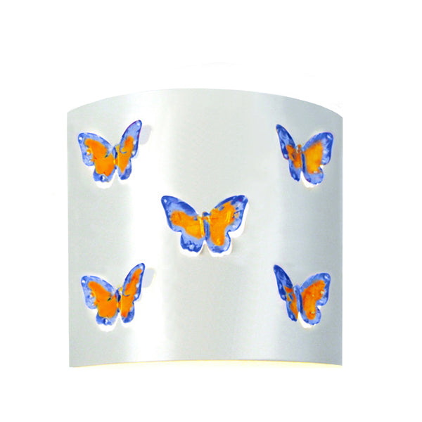 Applique TOSEL PAPILLON,métal, H8xD22xP22  cm.