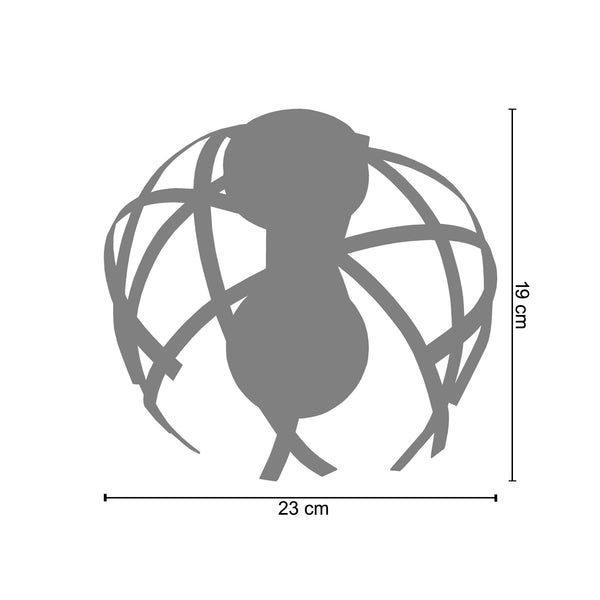 <tc>Plafon VERTOU  23cm - 1 Luz  </tc>