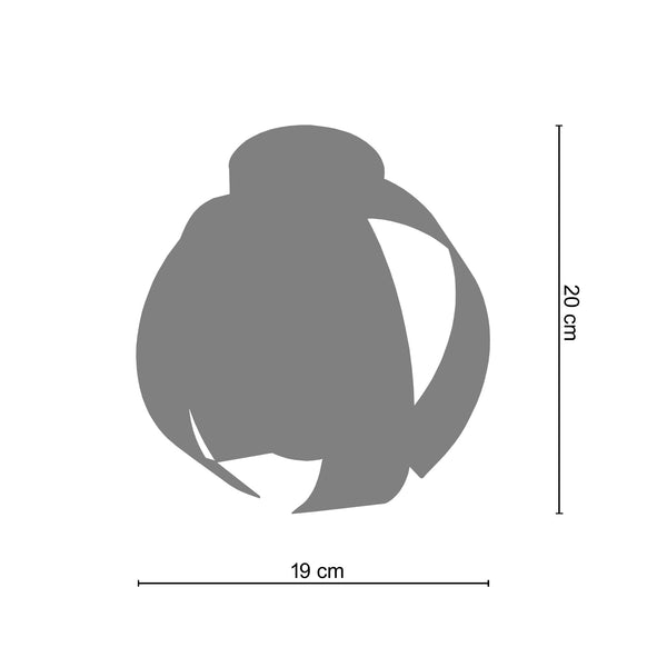 <tc>Plafon MALVILLE  19cm - 1 Luz </tc>