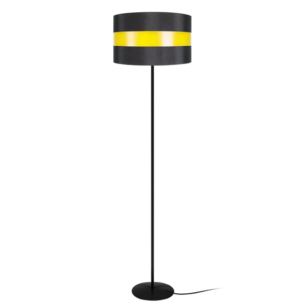 Lampadaire  TOSEL BRITÂNIA métal, tisseu H160xD40xP40cm - 1 Lumière