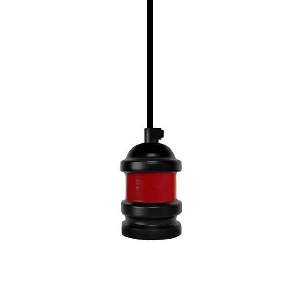 Suspension TOSEL PENDEL FENG,métal  H100xD6xP6  cm.