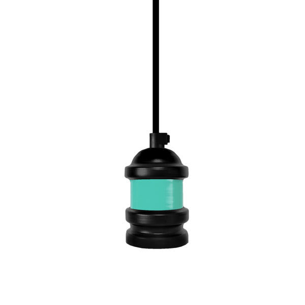 Suspension TOSEL PENDEL FENG,métal  H100xD6xP6  cm.