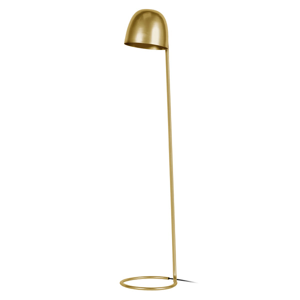 Lampadaire liseuse TOSEL QUOKKA,métal, H155xD25xP25  cm.