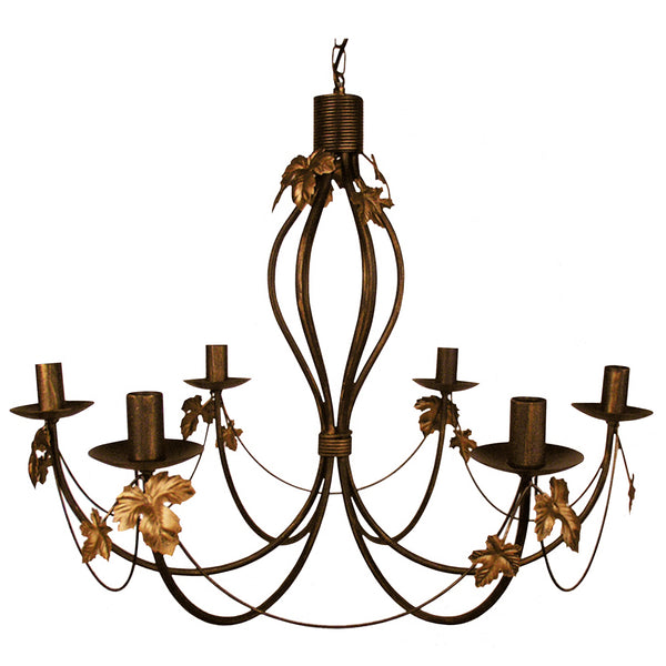 Lustre TOSEL TOURS,métal , H100xD70xP70  cm.