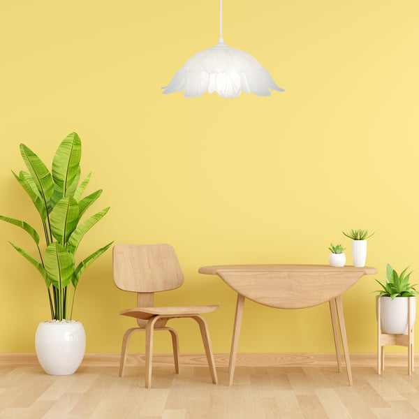 Suspension TOSEL JASMIN, verre  H100xD35xP35  cm.