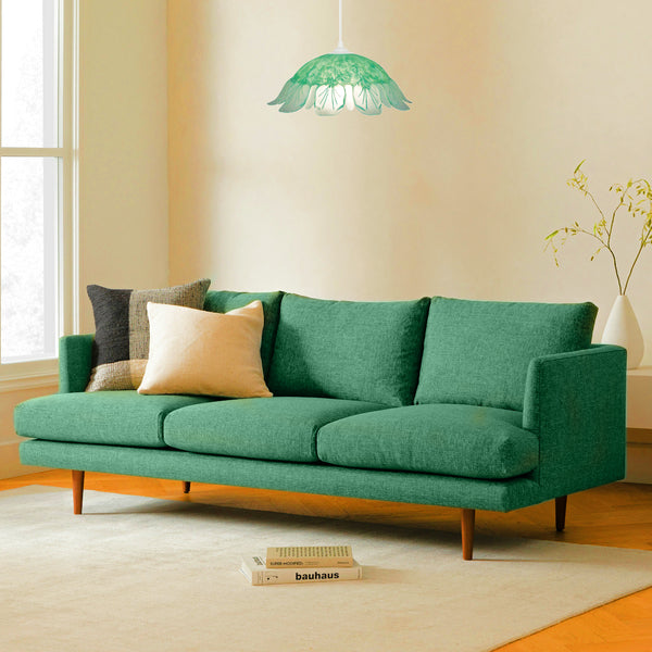 Suspension TOSEL JASMIN, verre  H100xD35xP35  cm.