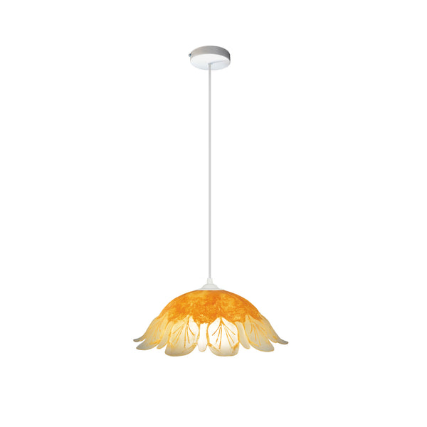 Suspension TOSEL JASMIN,verre  H100xD35xP35  cm.