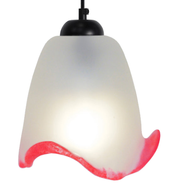 Suspension TOSEL SOLANGE,verre  H75xD16xP16  cm.