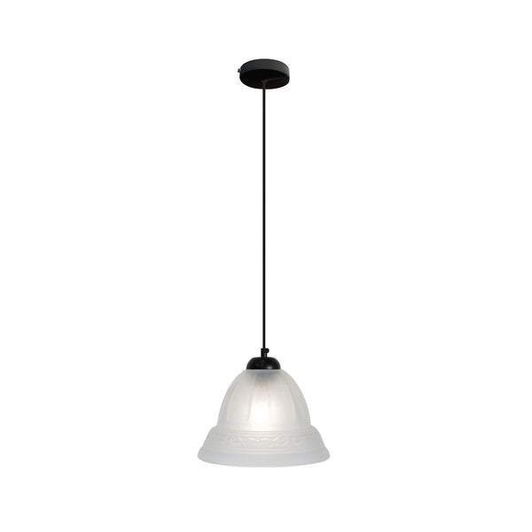 Suspension TOSEL CLASSIC,verre , H100xD17xP17  cm.