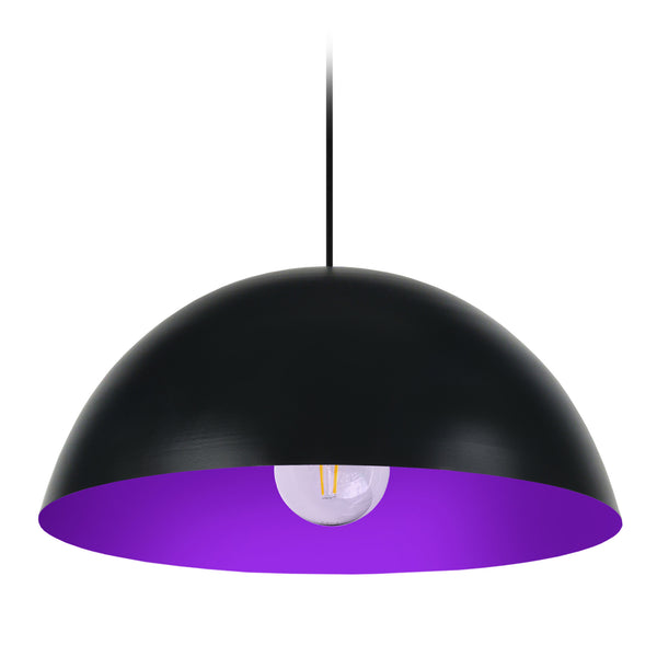Suspension DEMI-BOULE 30cm - 1 Lumière