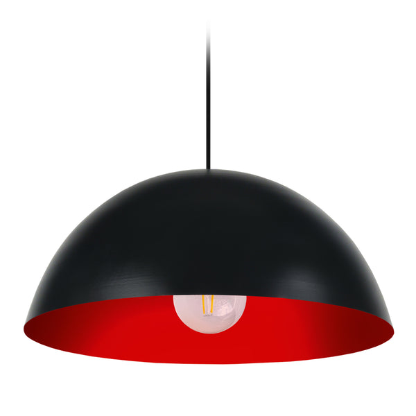 Suspension DEMI-BOULE 30cm - 1 Lumière