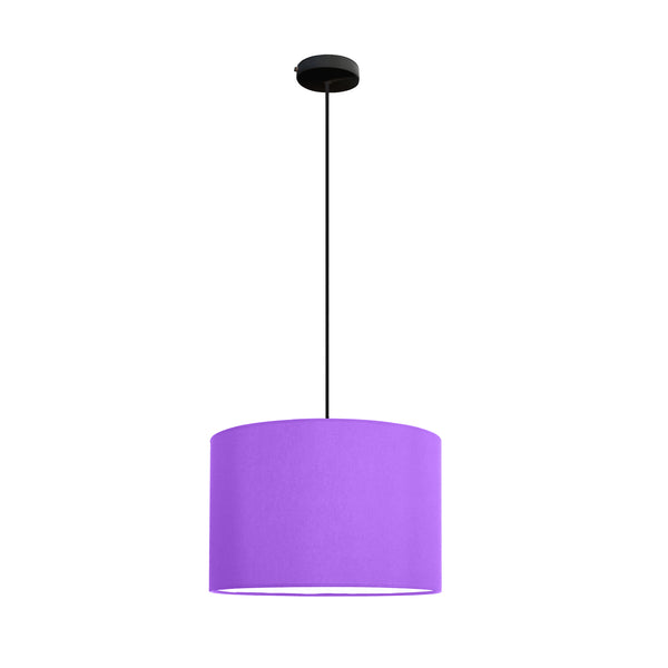 Suspension TOSEL  ALFENA tissu H100xD30xP30cm - 1 Lumière