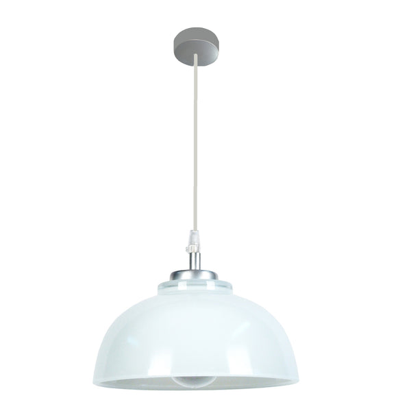 Suspension TOSEL FLAMANDE, verre  H100xD24,5xP24,5  cm.