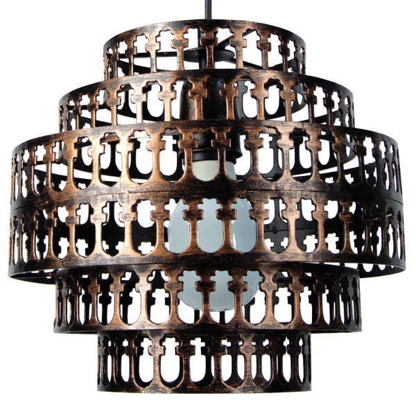<tc>Suspensão KATHEDRAL  28cm - 1 Luz  </tc>