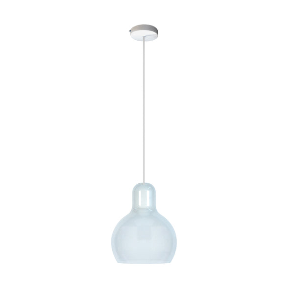 Suspension TOSEL VIANNE verre H100xD18xP18cm - 1 Lumière