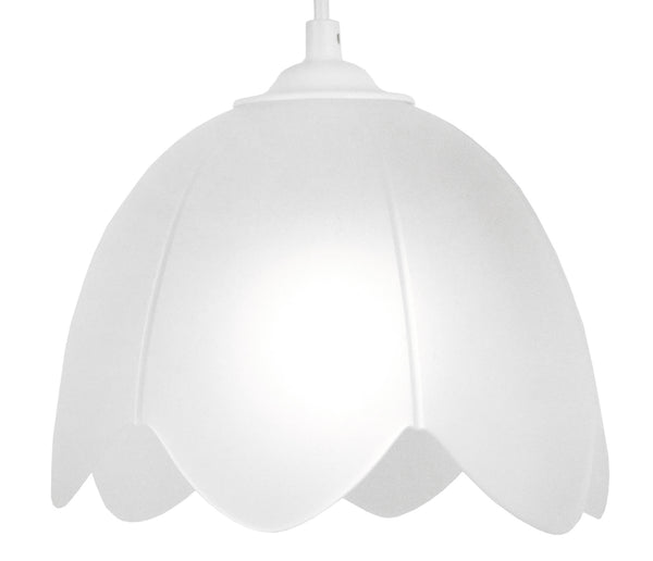 Suspension TOSEL BOLÉRO,verre  H75xD18xP18  cm.