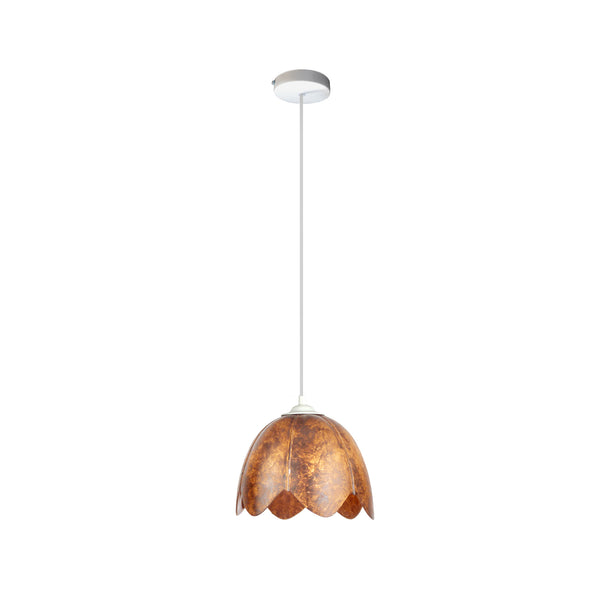 Suspension TOSEL BOLÉRO,verre  H100xD18xP18  cm.