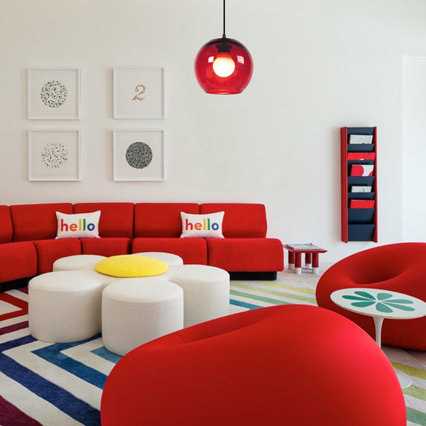 Suspension TOSEL BOULLEGOSA, verre  H100xD20xP20  cm.