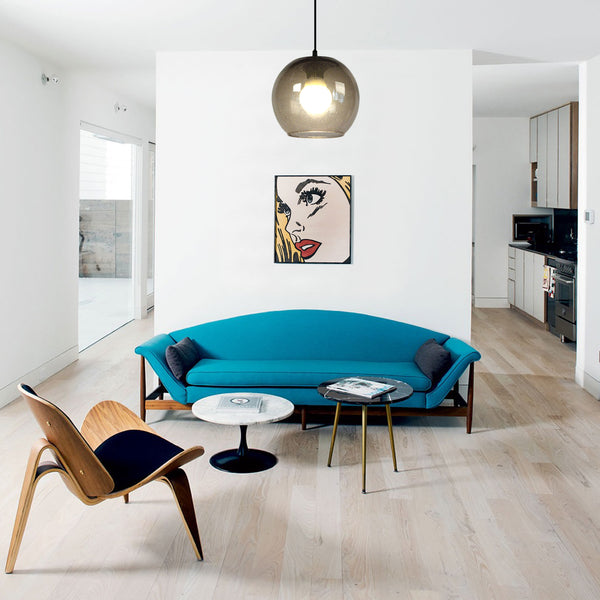 Suspension TOSEL BOULLEGOSA, verre  H100xD20xP20  cm.