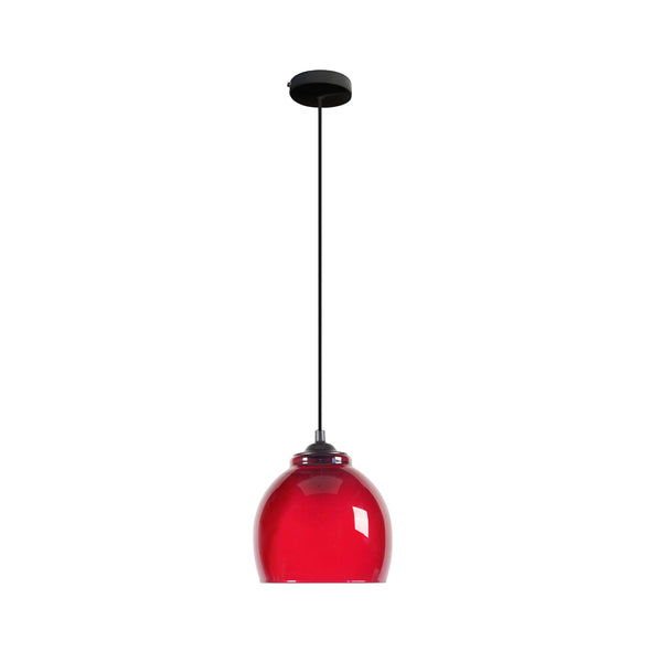 Suspension TOSEL SEGNORINA,verre  H100xD14,5xP14,5  cm.