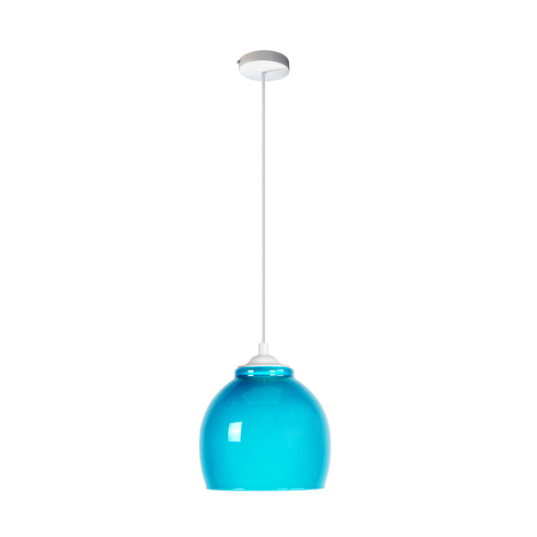 Suspension TOSEL SEGNORINA,verre  H100xD14,5xP14,5  cm.