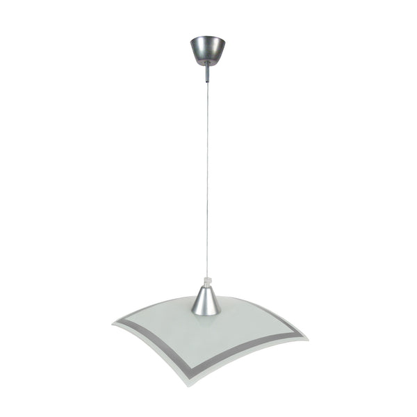 Suspension TOSEL MÉLINA,verre H100xD30xP30  cm.