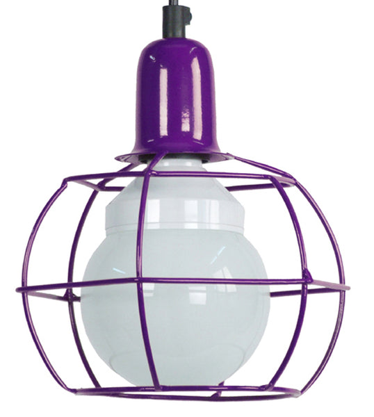 Suspension TOSEL HEX.GLOBE,métal H80xD18xP18  cm.