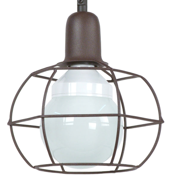 Suspension TOSEL HEX.GLOBE,métal H80xD18xP18  cm.