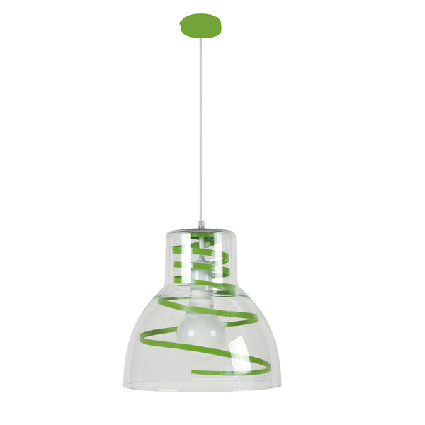 <tc>Suspensão CLOCHE VERRE METAL  30cm - 1 Luz  </tc>