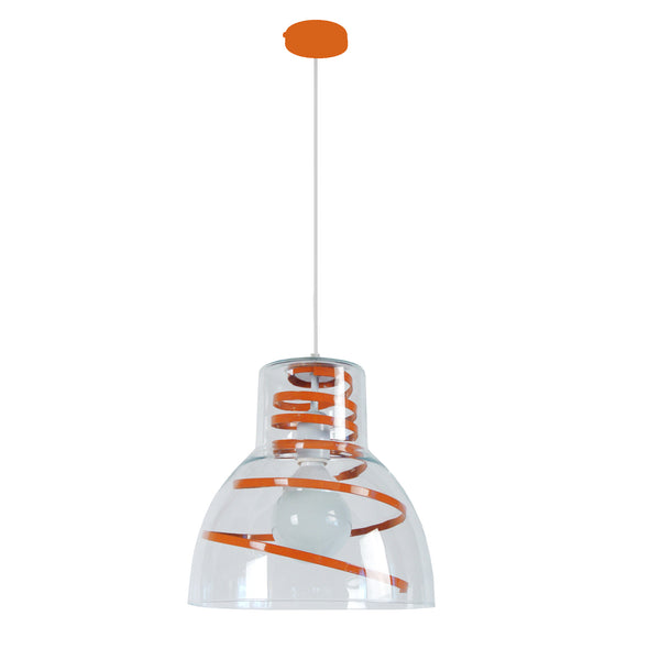 <tc>Suspensão CLOCHE VERRE METAL  30cm - 1 Luz  </tc>