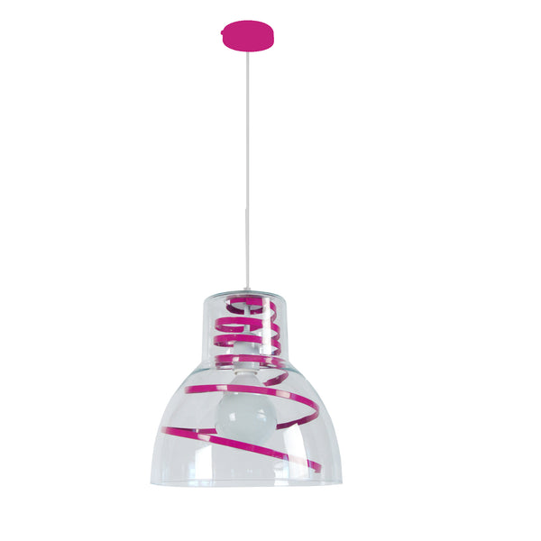 <tc>Suspensão CLOCHE VERRE METAL  30cm - 1 Luz  </tc>