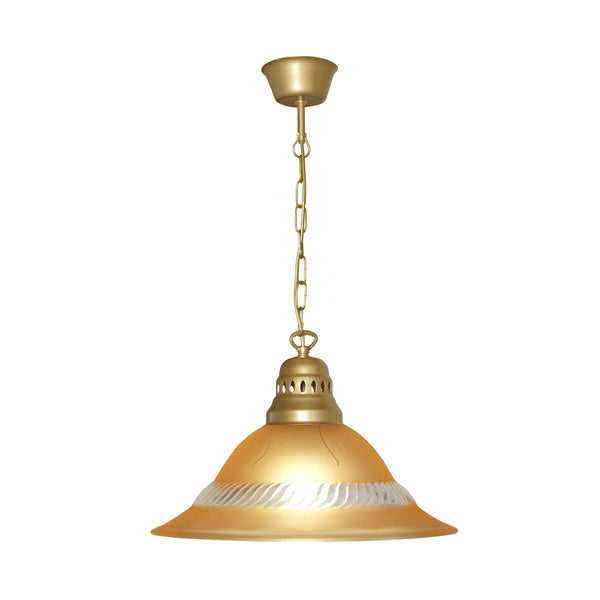Suspension TOSEL CLASSIQUEverre 40cm - 1 Lumière