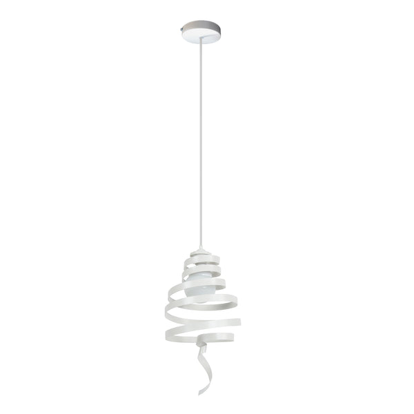 Suspension TOSEL TORTILLON,métal , H100xD23xP23  cm.