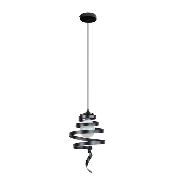 Suspension TOSEL TORTILLON,métal , H100xD23xP23  cm.