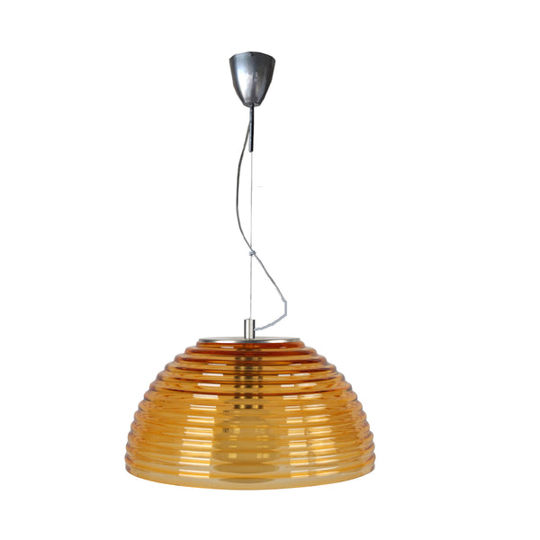 Suspension TOSEL ARMONIE ,verre H100xD36xP36  cm.