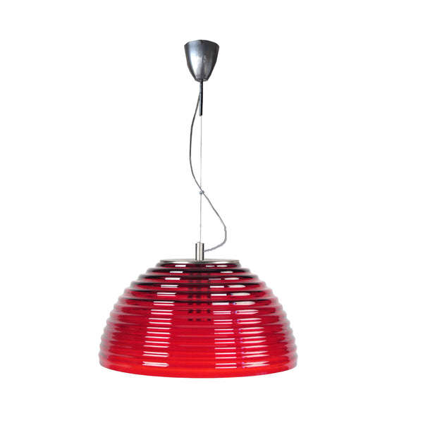 Suspension TOSEL ARMONIE ,verre H100xD36xP36  cm.