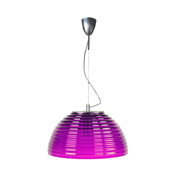 Suspension TOSEL ARMONIE ,verre H100xD36xP36  cm.