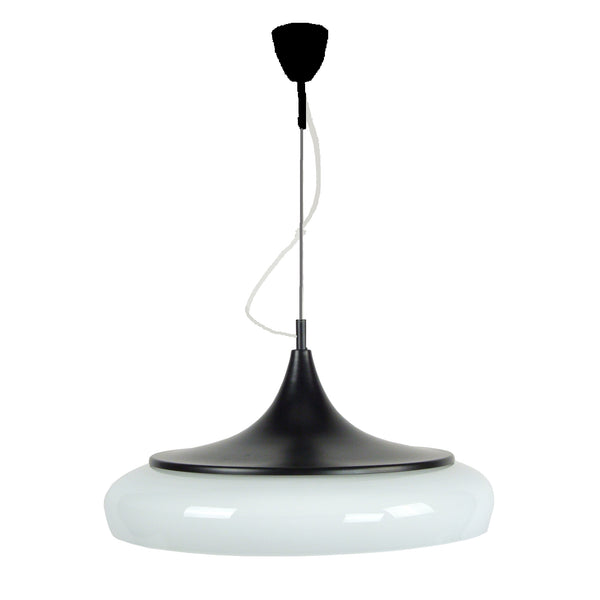 Suspension TOSEL DIVINITY, verre, métal H100xD41xP41  cm.