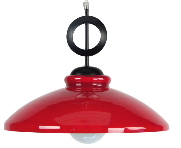 Suspension TOSEL DAIZY,verre  H100xD40xP40  cm.